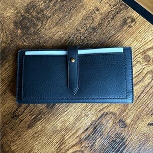 NWT Madewell Leather Post Wallet